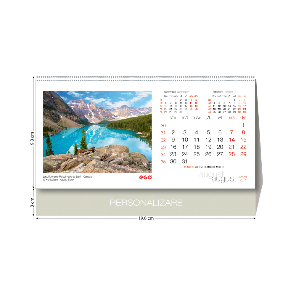 Calendar de birou “Peisaje” - Image 2