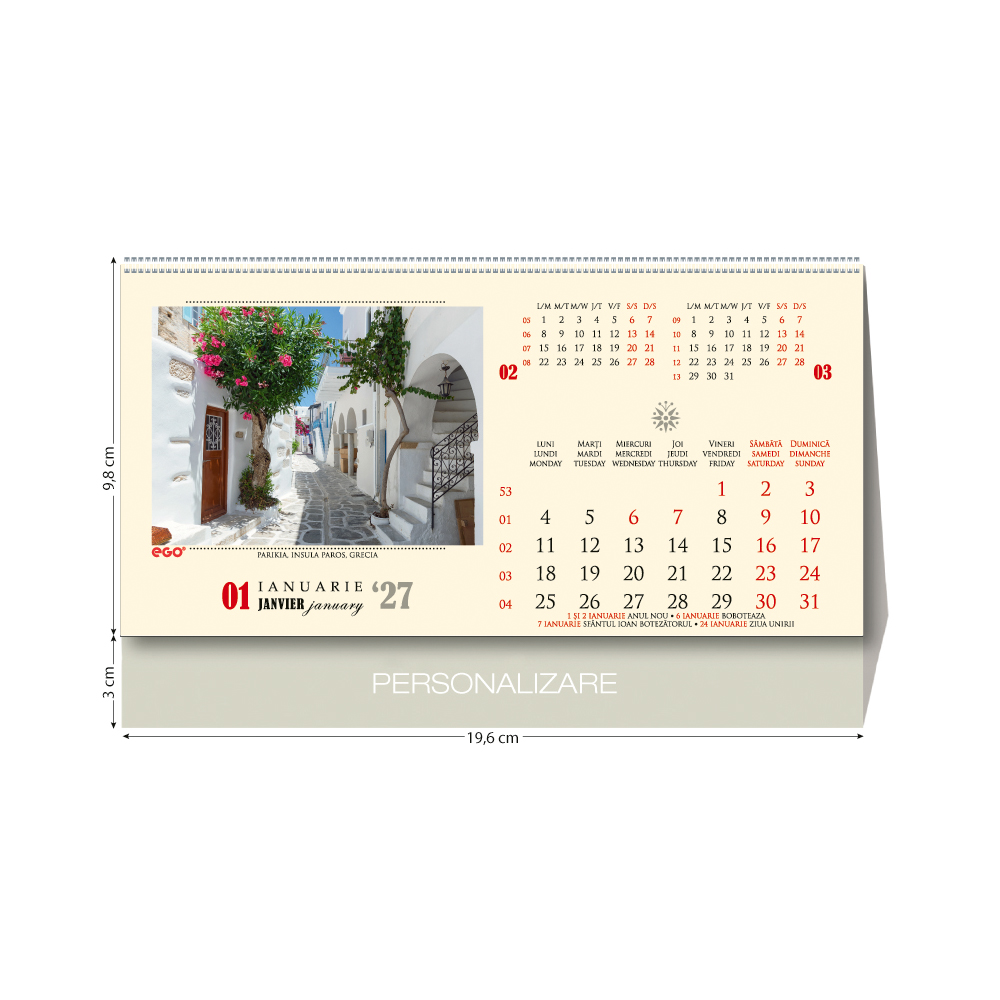 Calendar de birou “Strazi” - Image 2